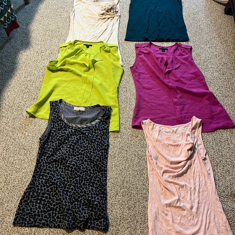 Bundle of 6 womens tops